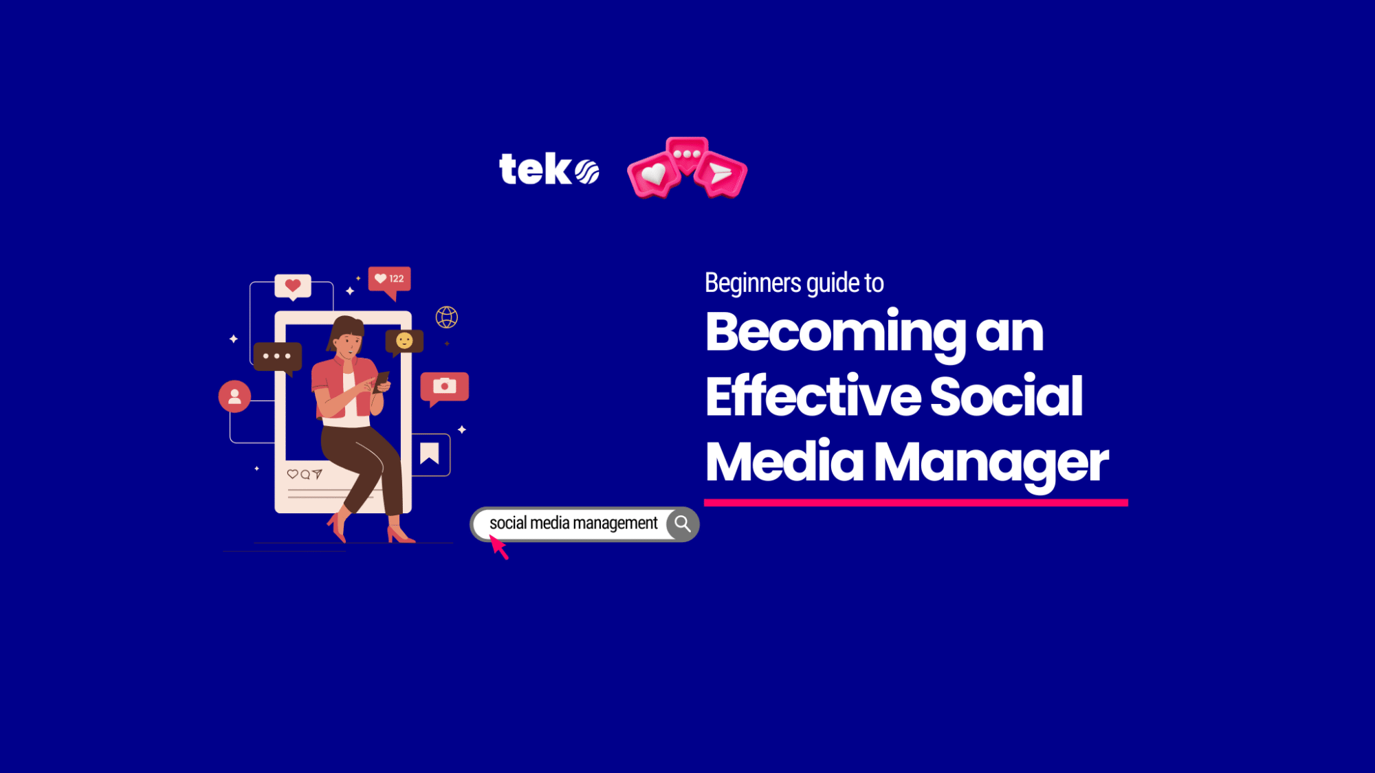 how to become an effective social media manager