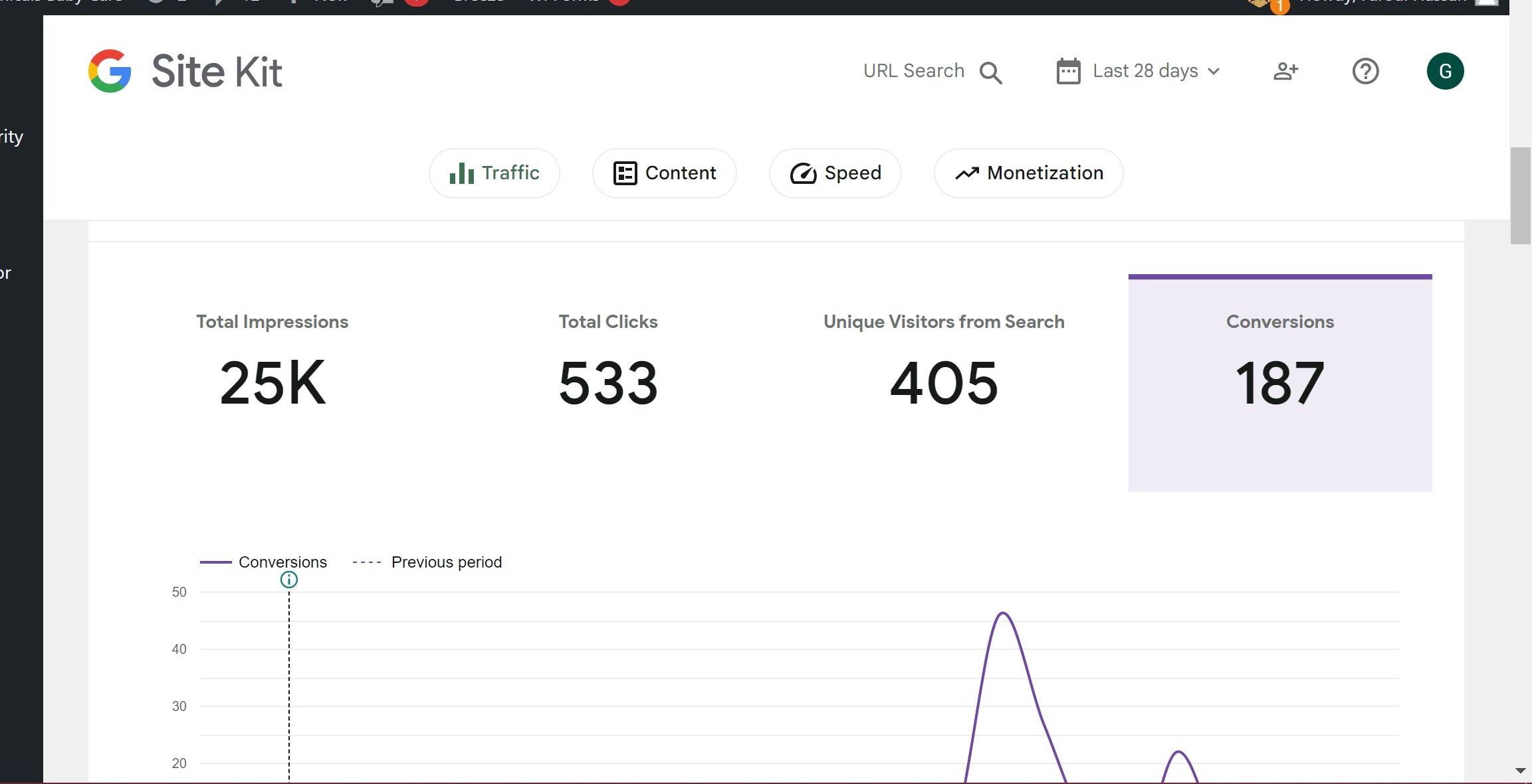 Amal Botanicals Google Ads Campaign Dashboard Screenshot