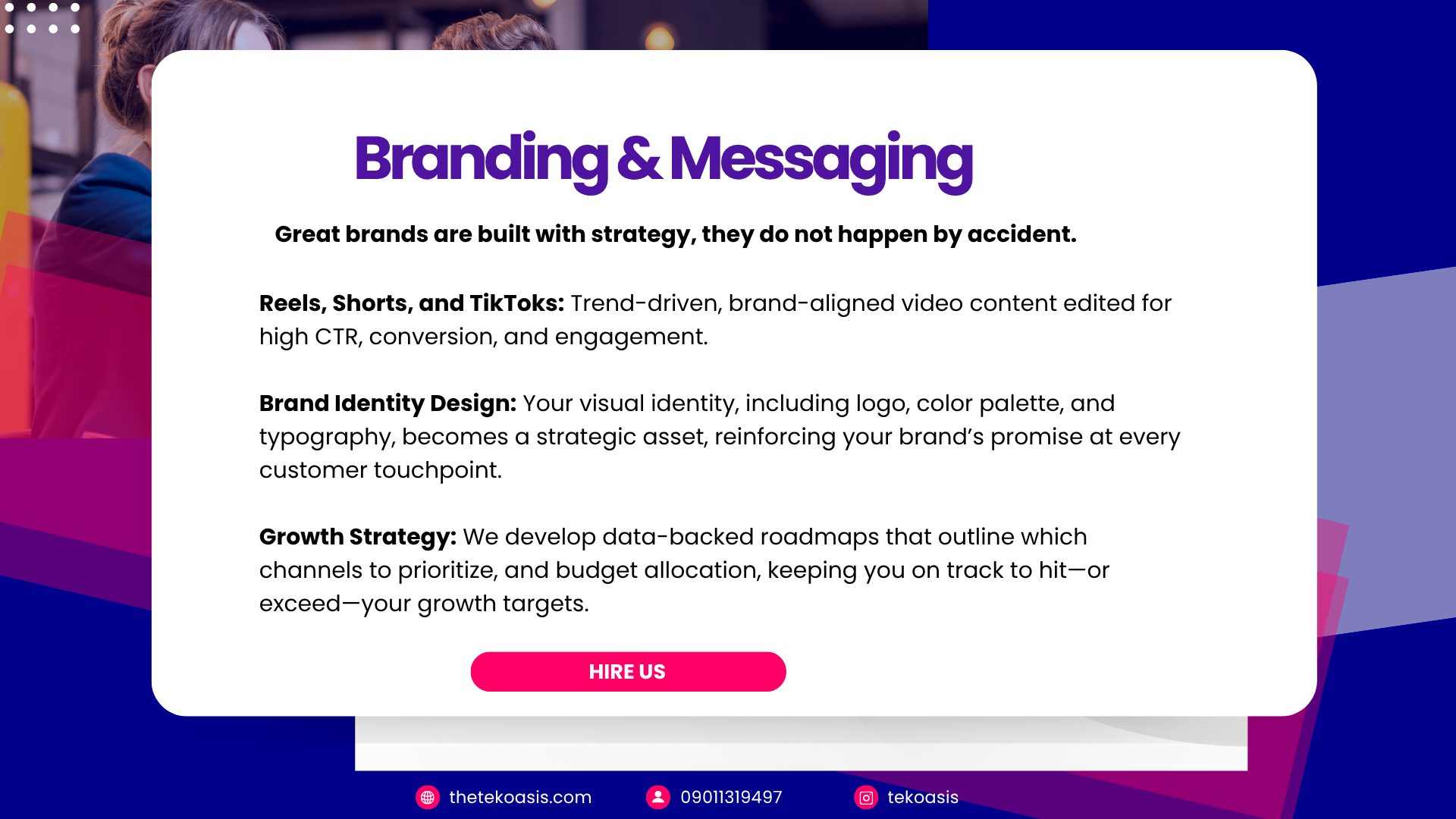 Branding & Messaging