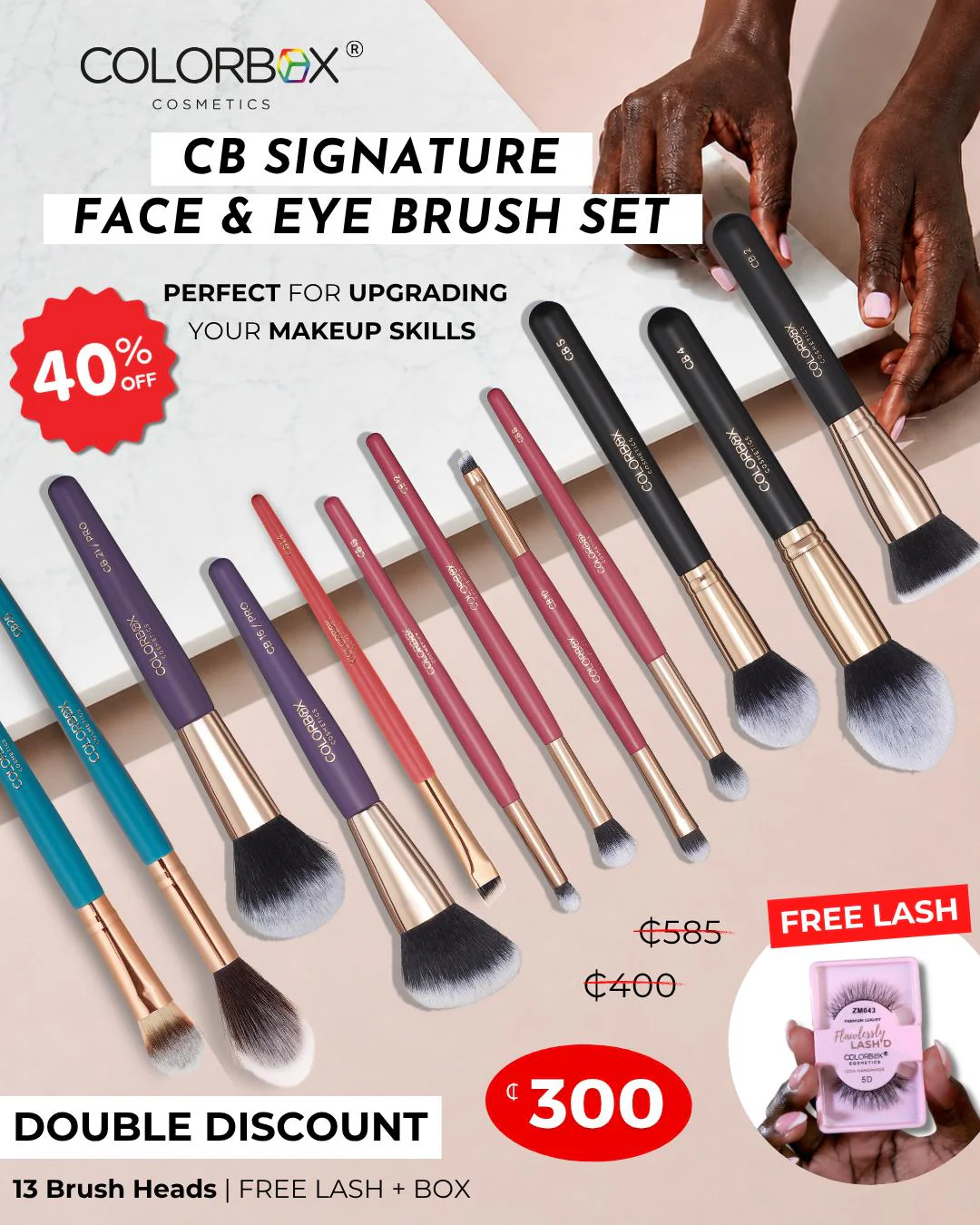 Colorbox Cosmetics New Signature Product Launch Ad Creative