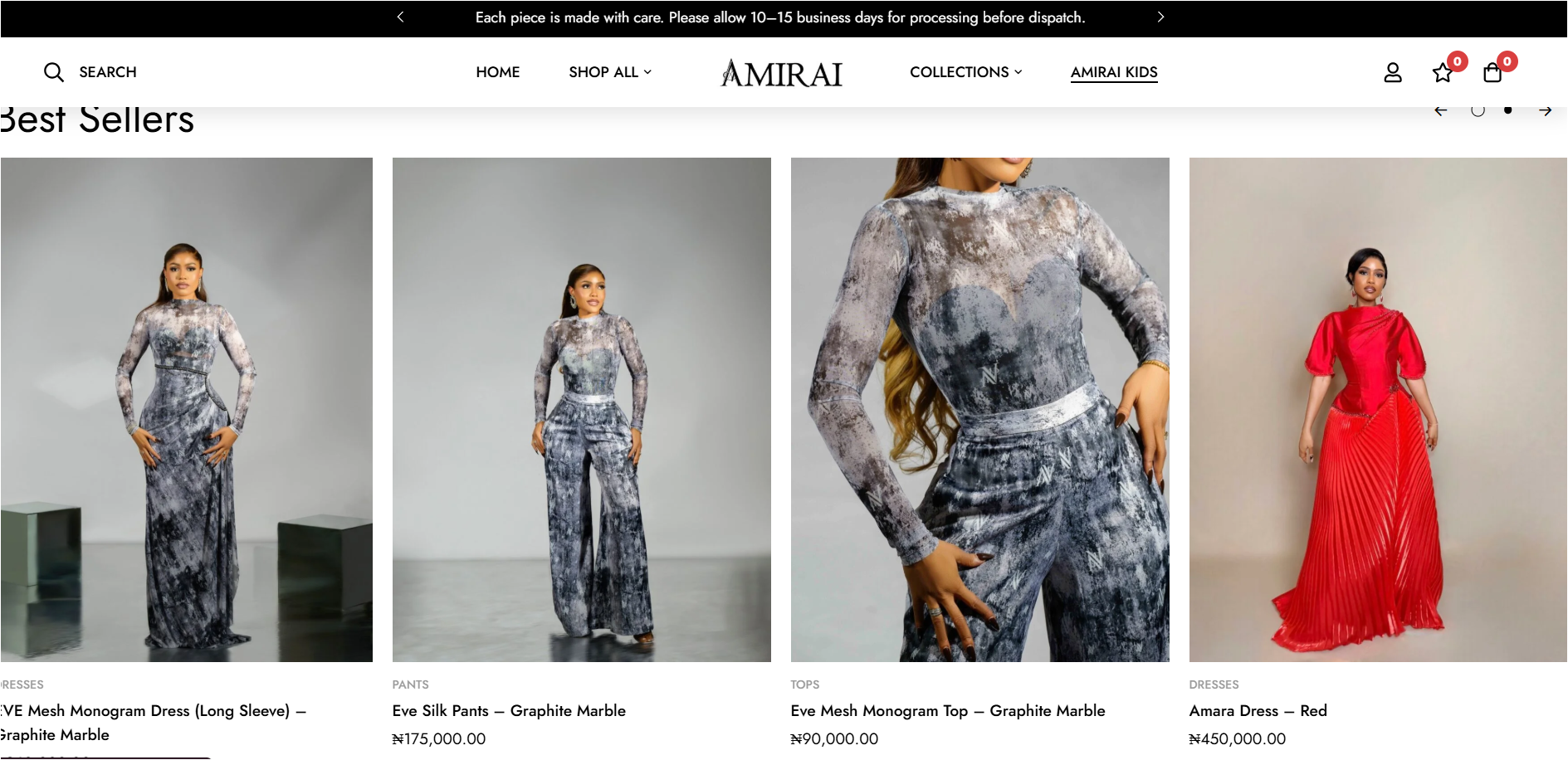 Amirai Official Best Sellers